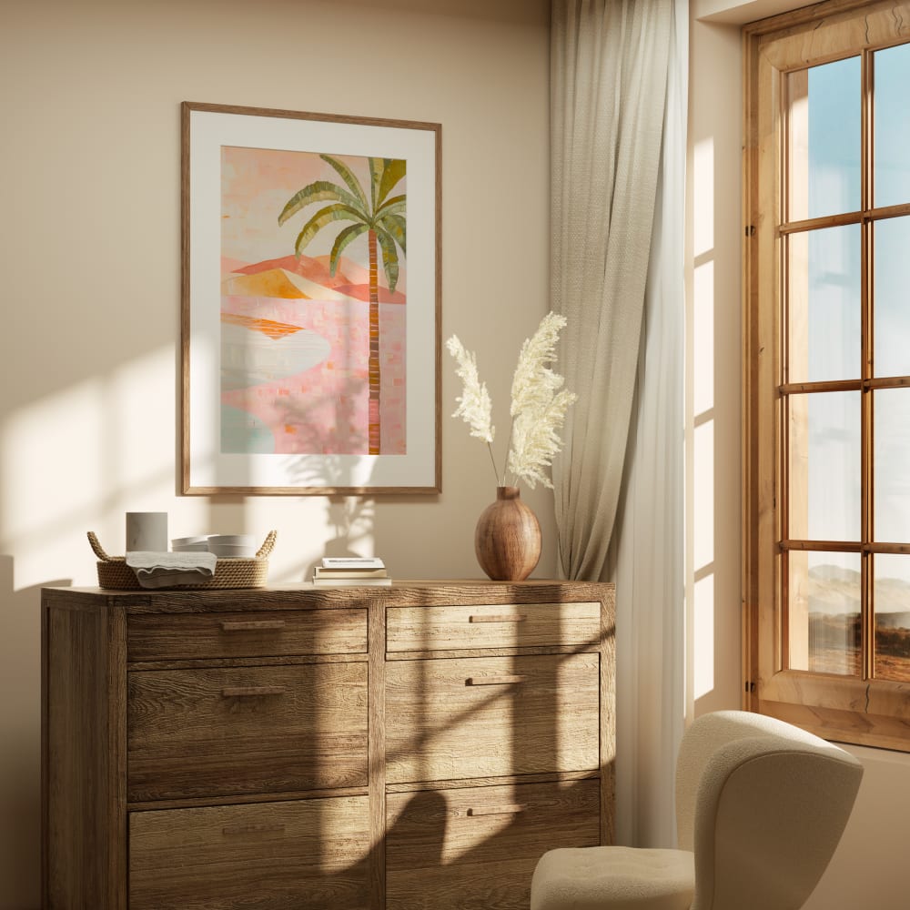 Poster palme, 50x70 cm - Maisons Du Monde