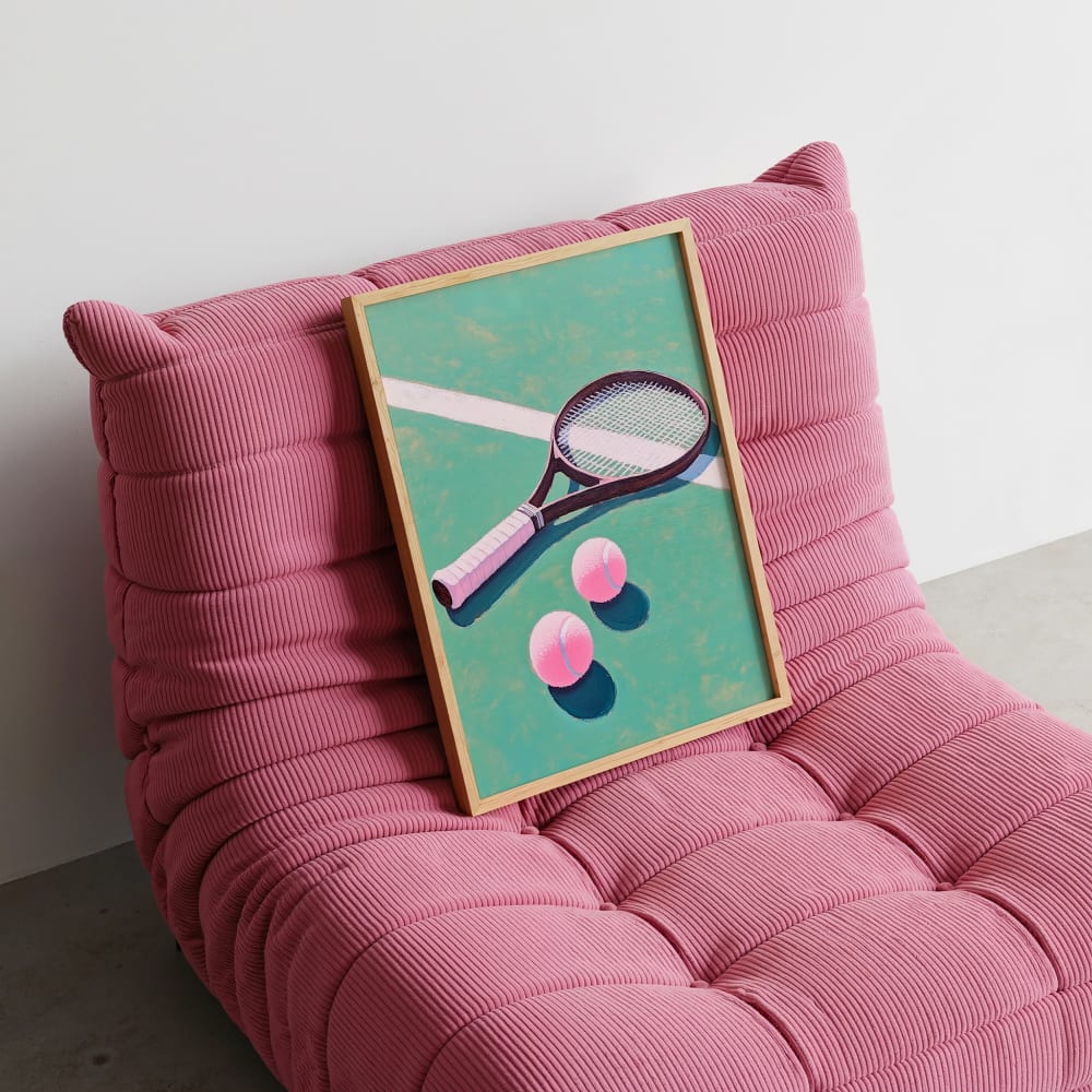 Poster schläger, 30x40 cm - Maisons Du Monde