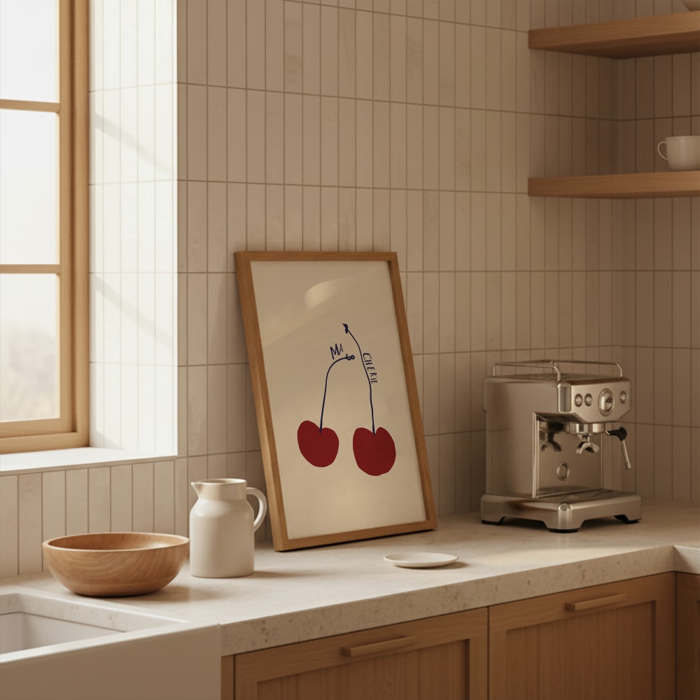 Poster ma cherie, 30x40 cm - Maisons Du Monde