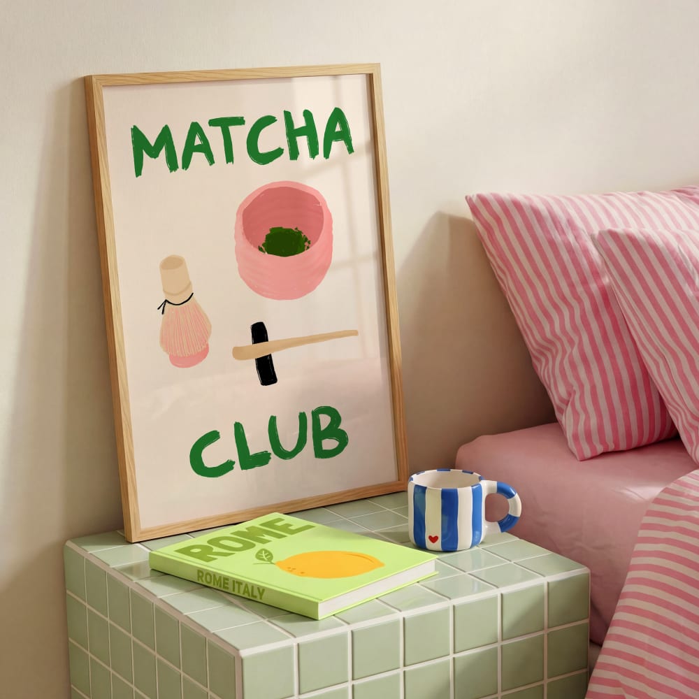 Poster matcha-club, 30x40 cm - Maisons Du Monde