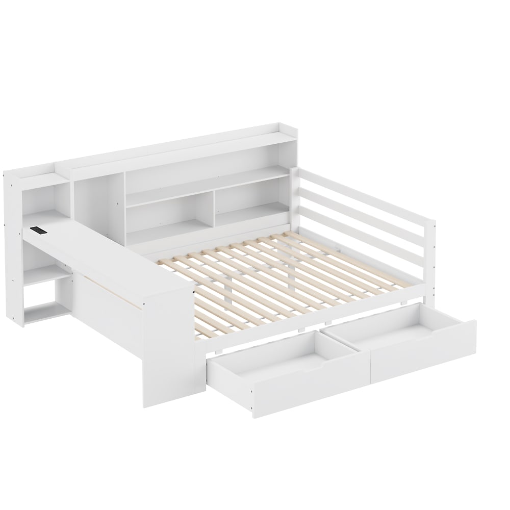 Lit multifonctionnel - bureau