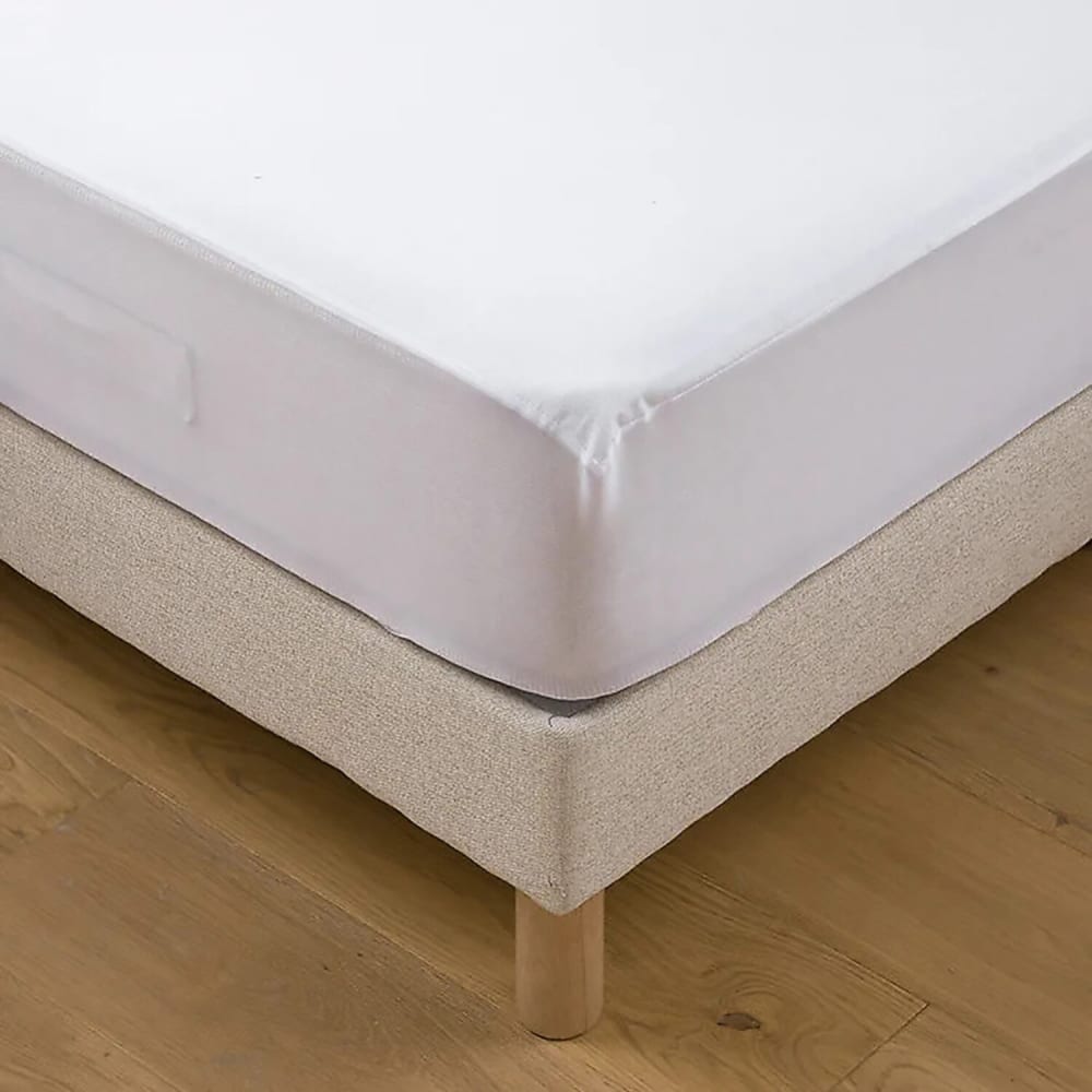 Protège matelas polyester blanc 140x190 cm - Maisons du Monde