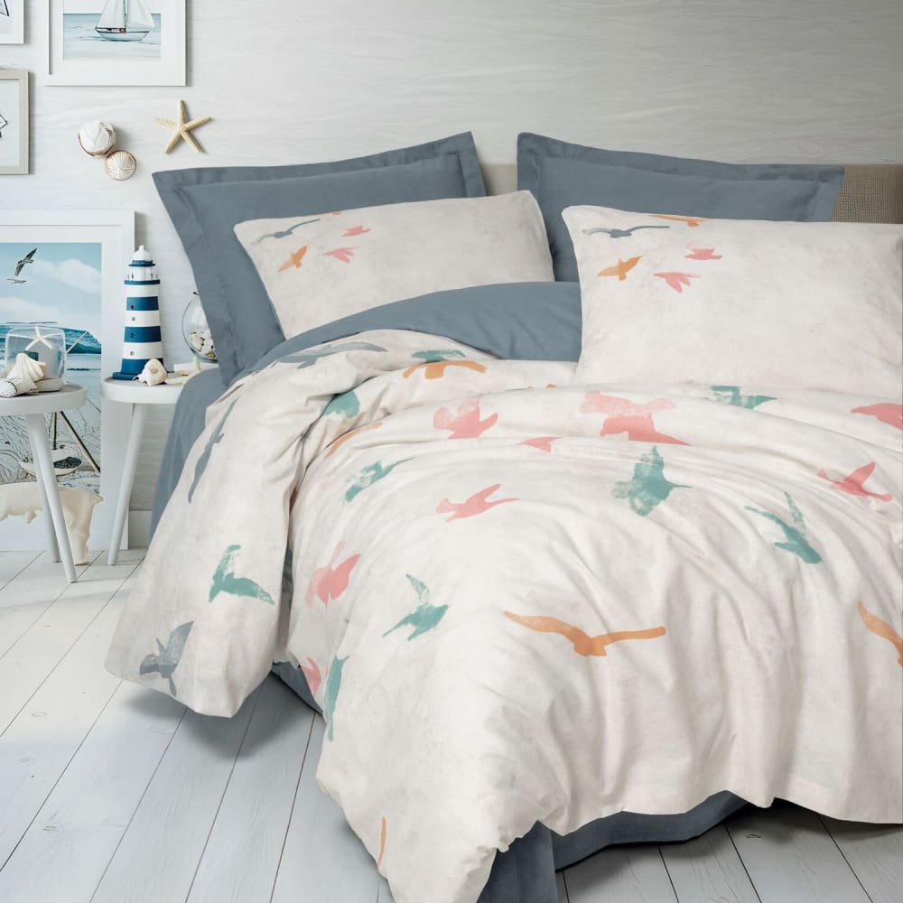 Parure de lit enfant 100% coton imprimée + 1 taie 140x200 cm