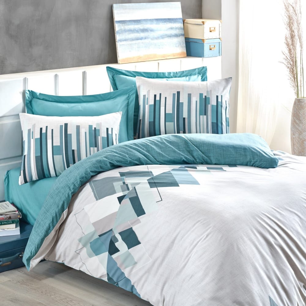 Parure de lit enfant 100% coton imprimée + 1 taie 140x200 cm