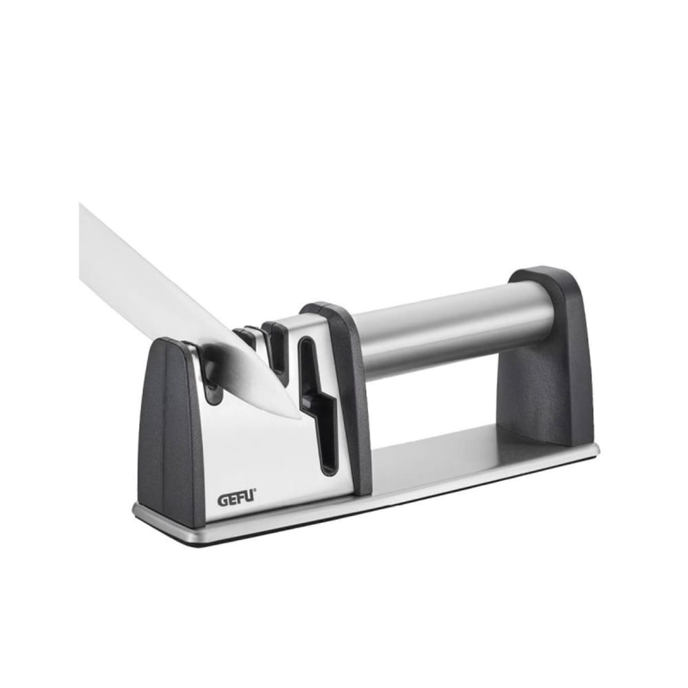 Aiguiseur de couteaux Inox Argent 9x22x6 cm Aiguiseur de couteaux Inox Argent 9x22x6 cm