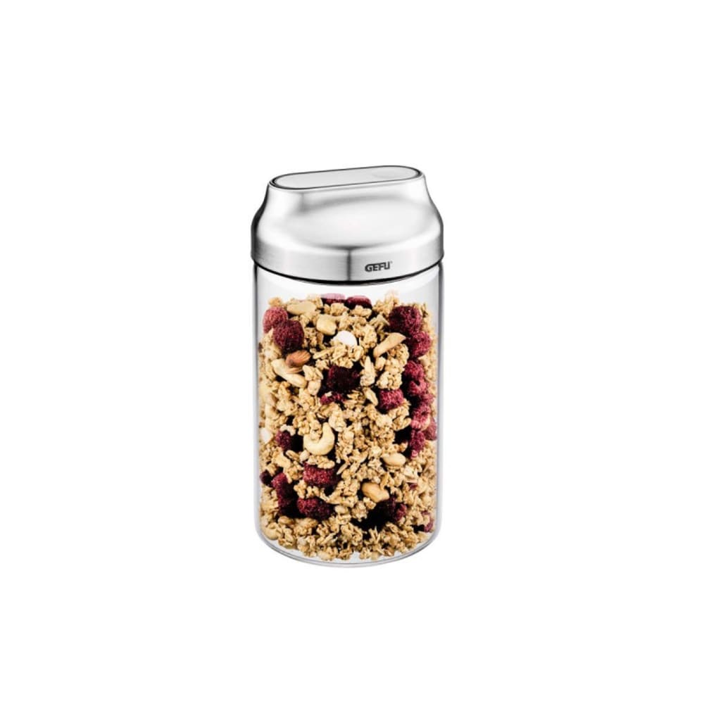 Boîte de conserve Verre Noir 19x1x1 cm