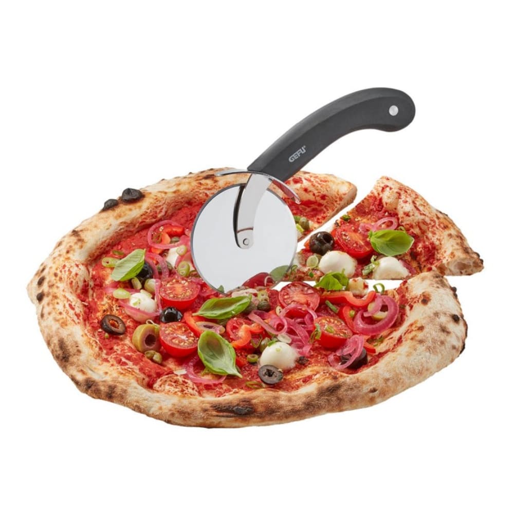 Couteau à pizza Inox Noir 20x9x2 cm Couteau à pizza Inox Noir 20x9x2 cm