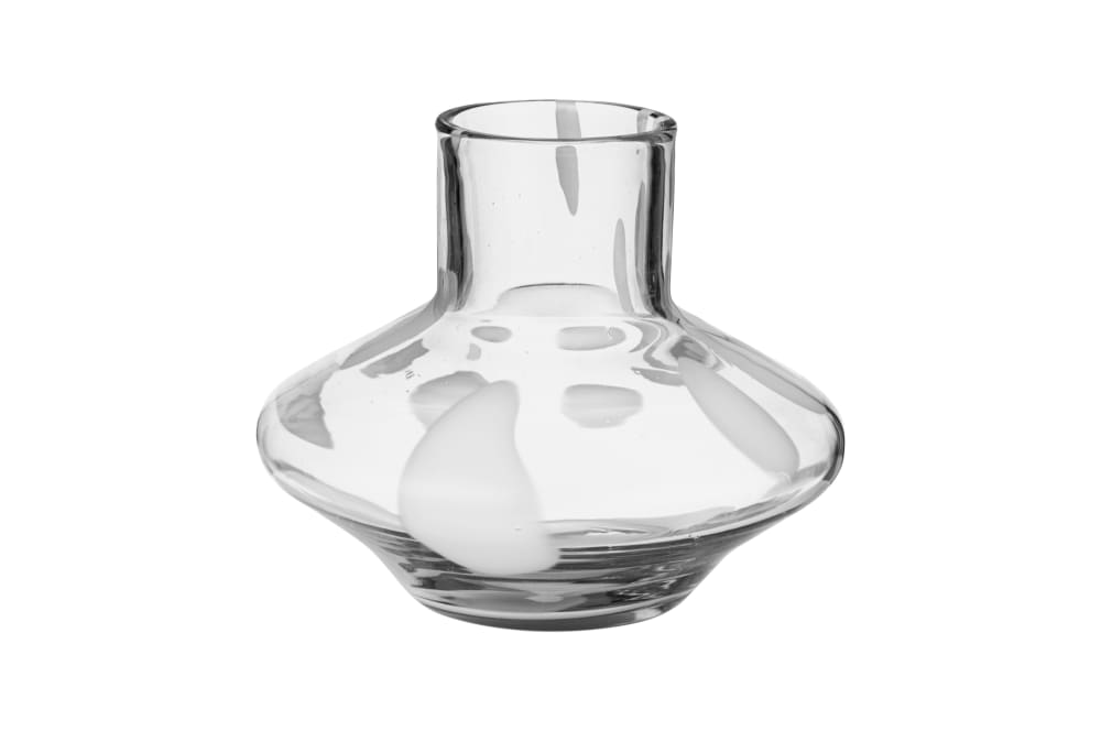 vase boule en verre soufflé