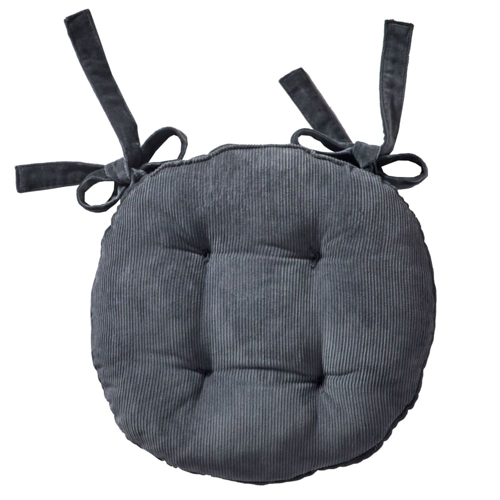 Lot de 2 galette en coton gris 36 EU