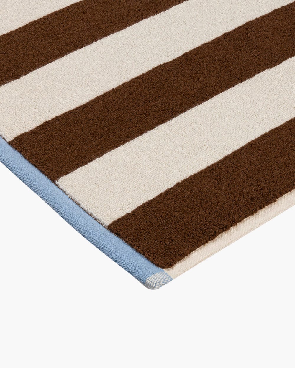Noo.ma tapis de bain rayé coton 80 x 50 cm — vue 4