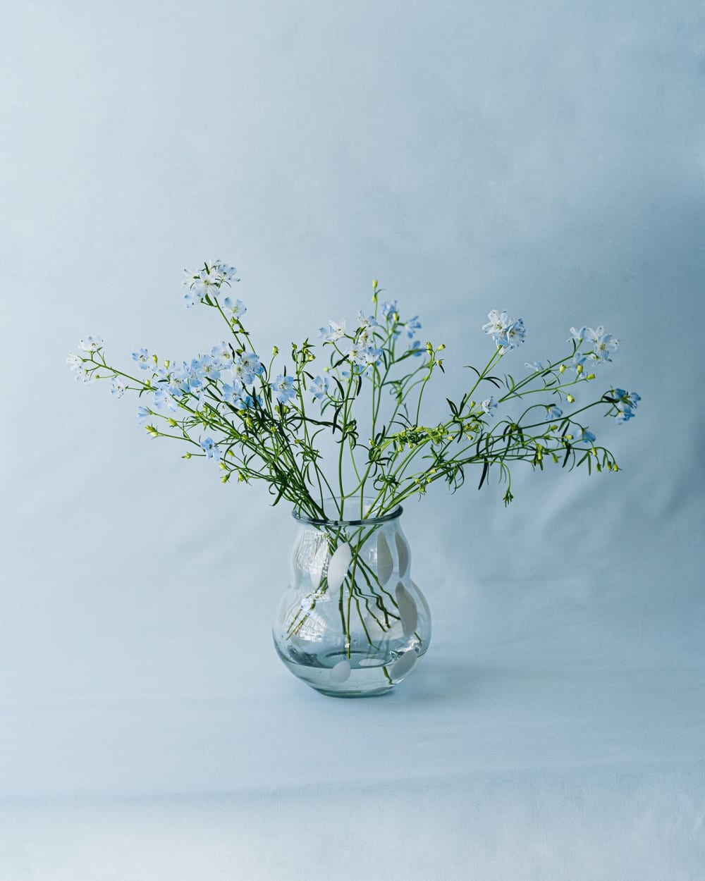 Vase aus mundgeblasenem Glas 18 x 18 x 22 cm - Maisons Du Monde
