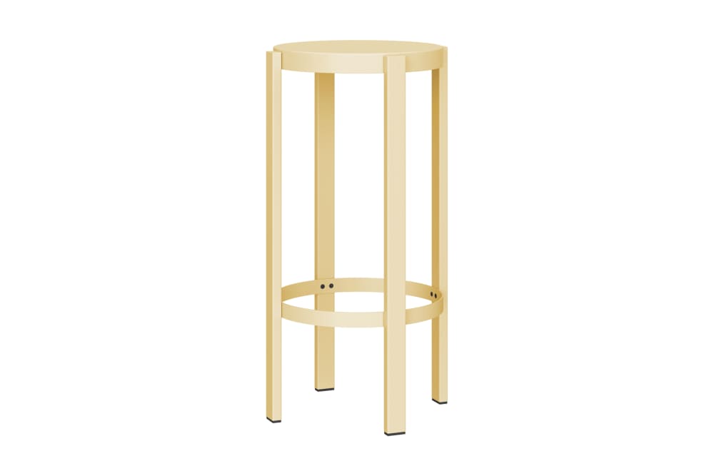 Tabouret de bar doon en acier 75 cm