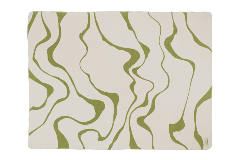 Plaid de coton, vert clair