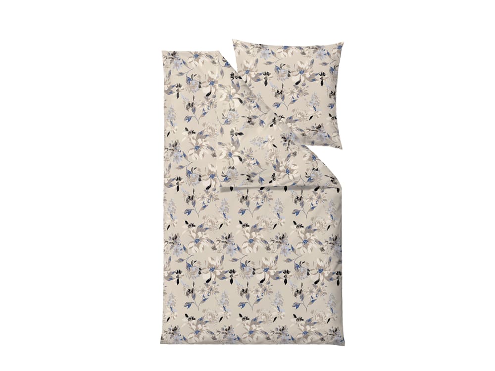 Drap de lit DE en 100% coton, bio beige