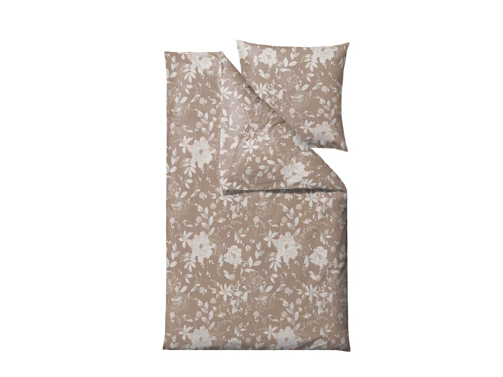 Drap de lit DE en 100% coton beige