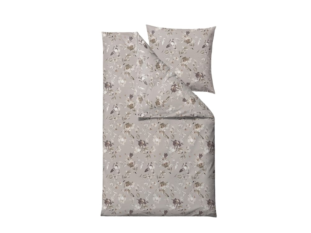 Drap de lit DE en 100% coton, bio beige