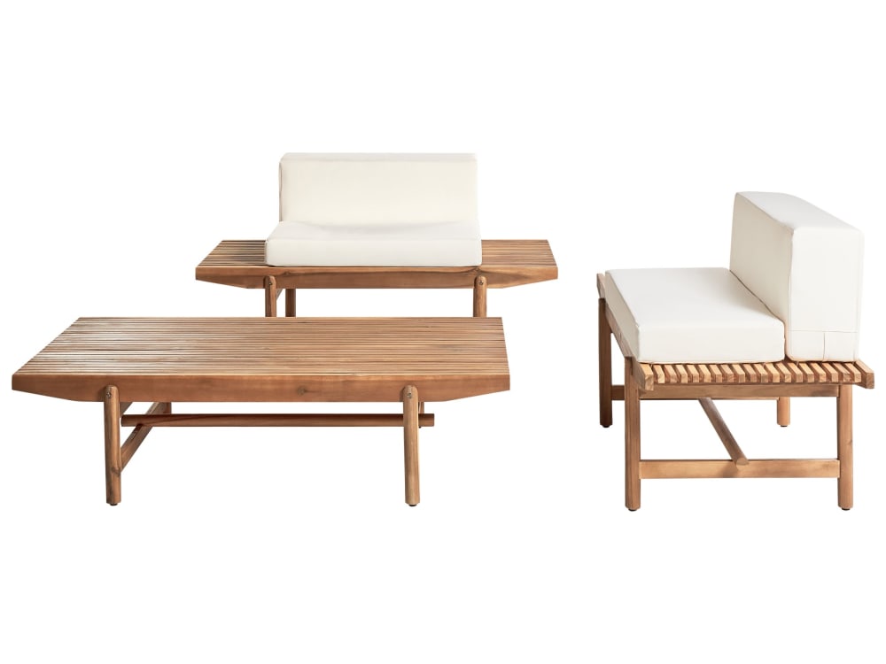 set d'extérieur en bois