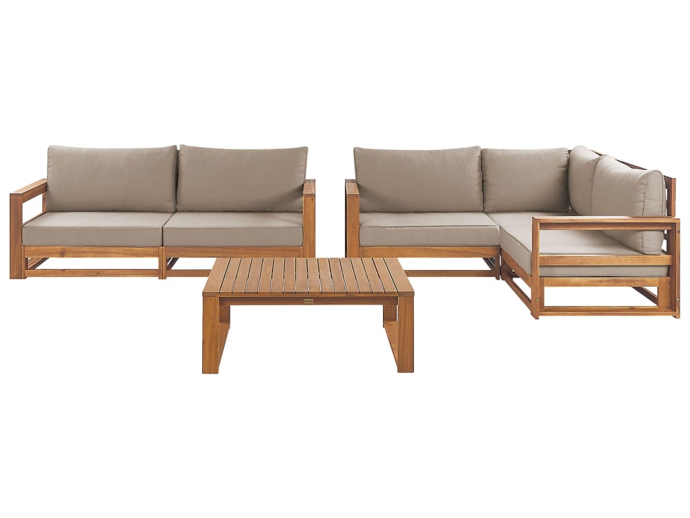 Set d'extérieur en bois