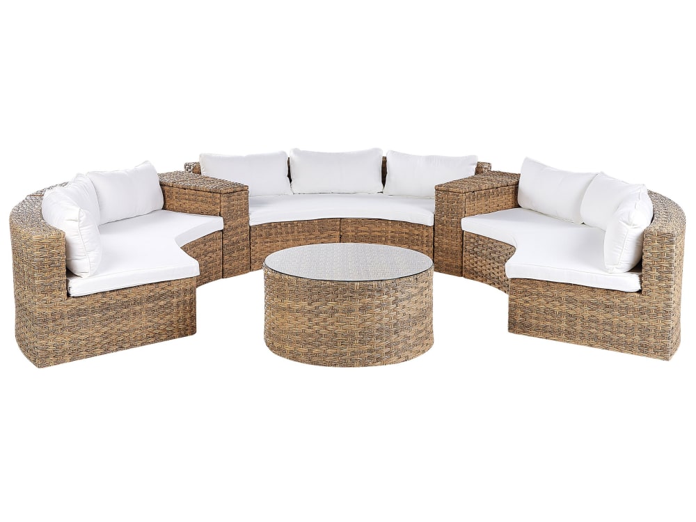 set de salon d'extérieur