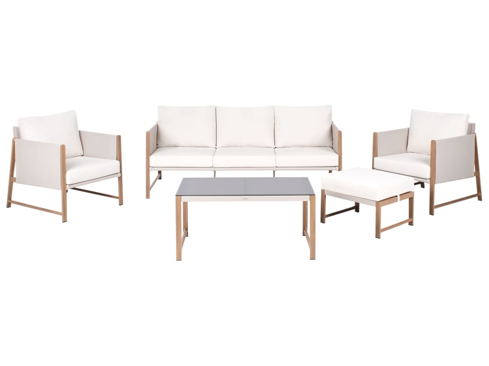 set d'extérieur en métal