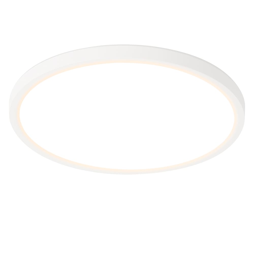 Franklin - plafonnier led en plastique, noir, l 18 cm