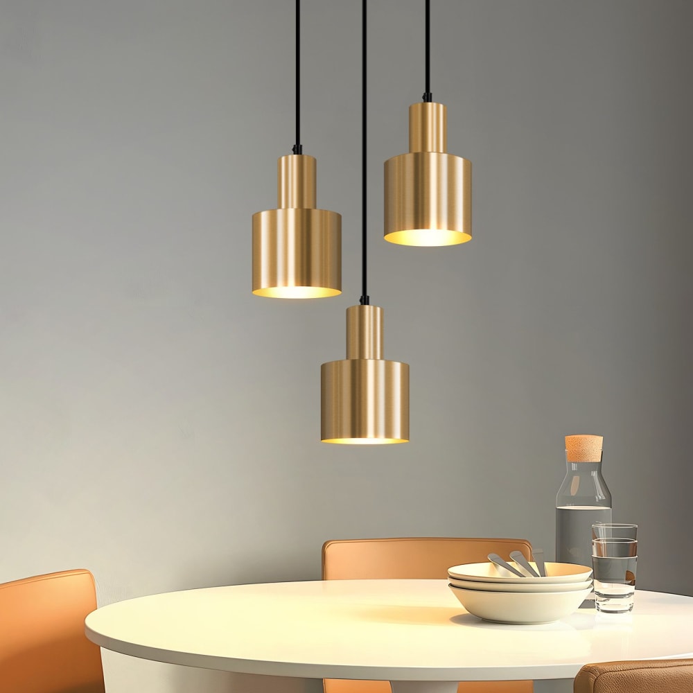 Karsten - suspension en métal, coloris doré, l 12 cm, e27, max. 25 w — vue 3