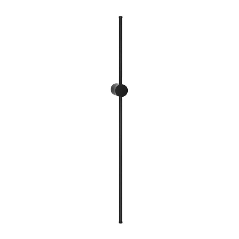 Applique murale LED, métal, L:100, noir