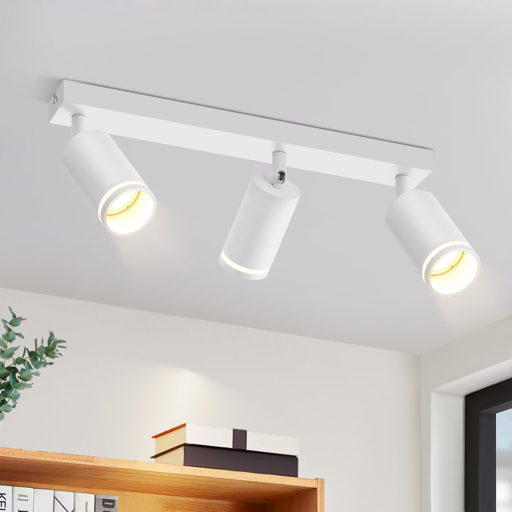 Blitz - spot de plafond en métal, noir, l 80 cm, gu10 — vue 3