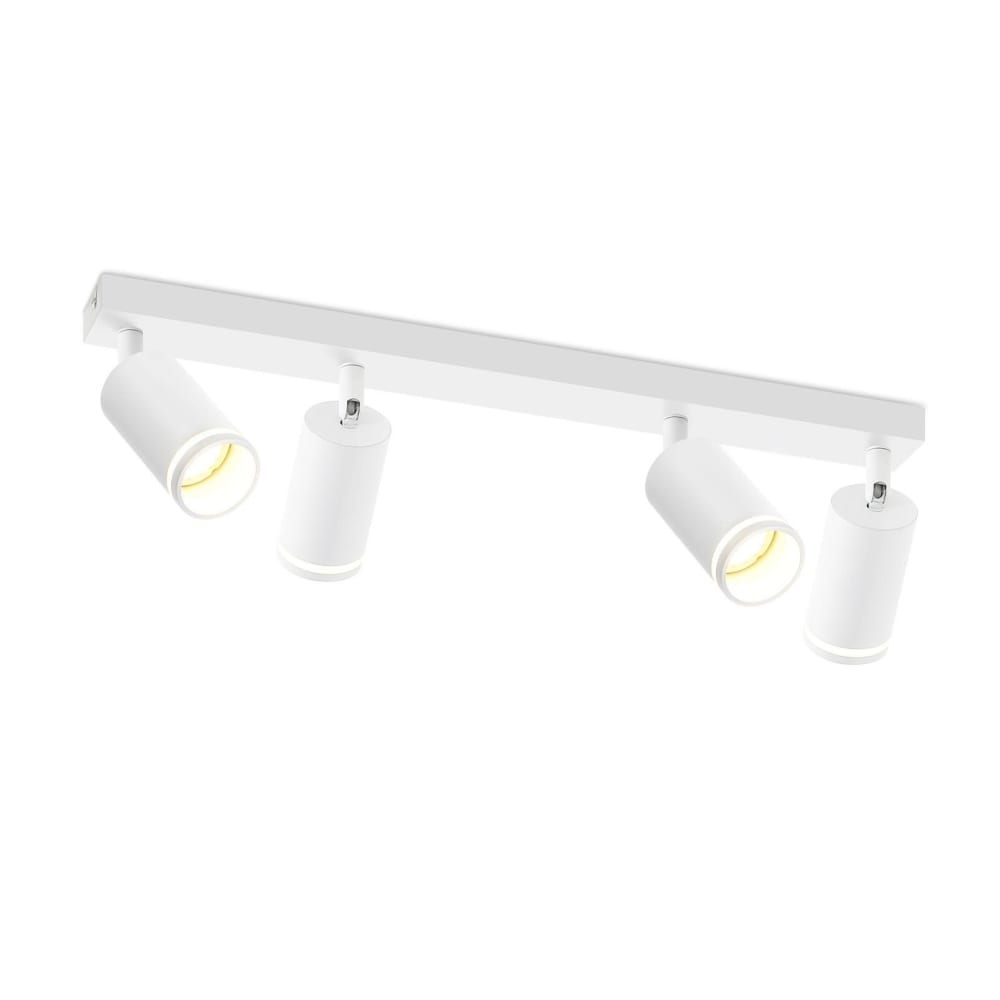 Emil - spot de plafond en métal, coloris noir, l 6 cm, gu10, max. 25 w