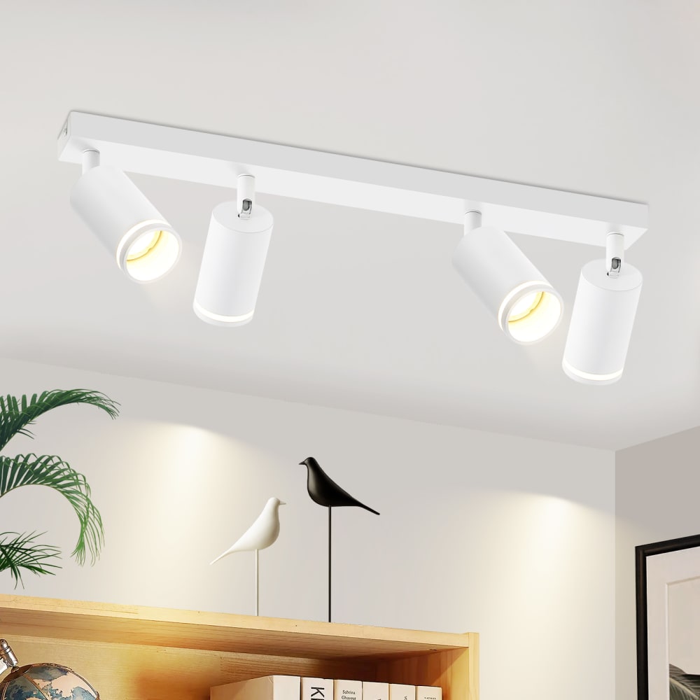 Emil - spot de plafond en métal, coloris noir, l 6 cm, gu10, max. 25 w — vue 3