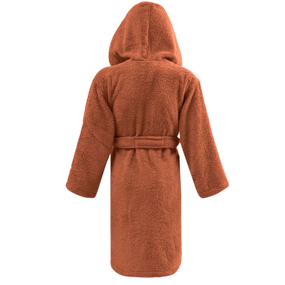 Kinderbademantel mit Kapuze 400 g/m² Auburn 8/10 Jahre - Maisons