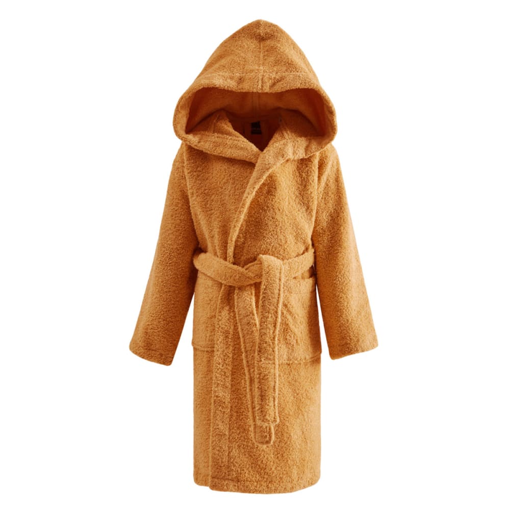 Ppeignoir enfant à capuche 400 g/m² caramel 06 ans Ppeignoir enfant à capuche 400 g/m² caramel 06 ans