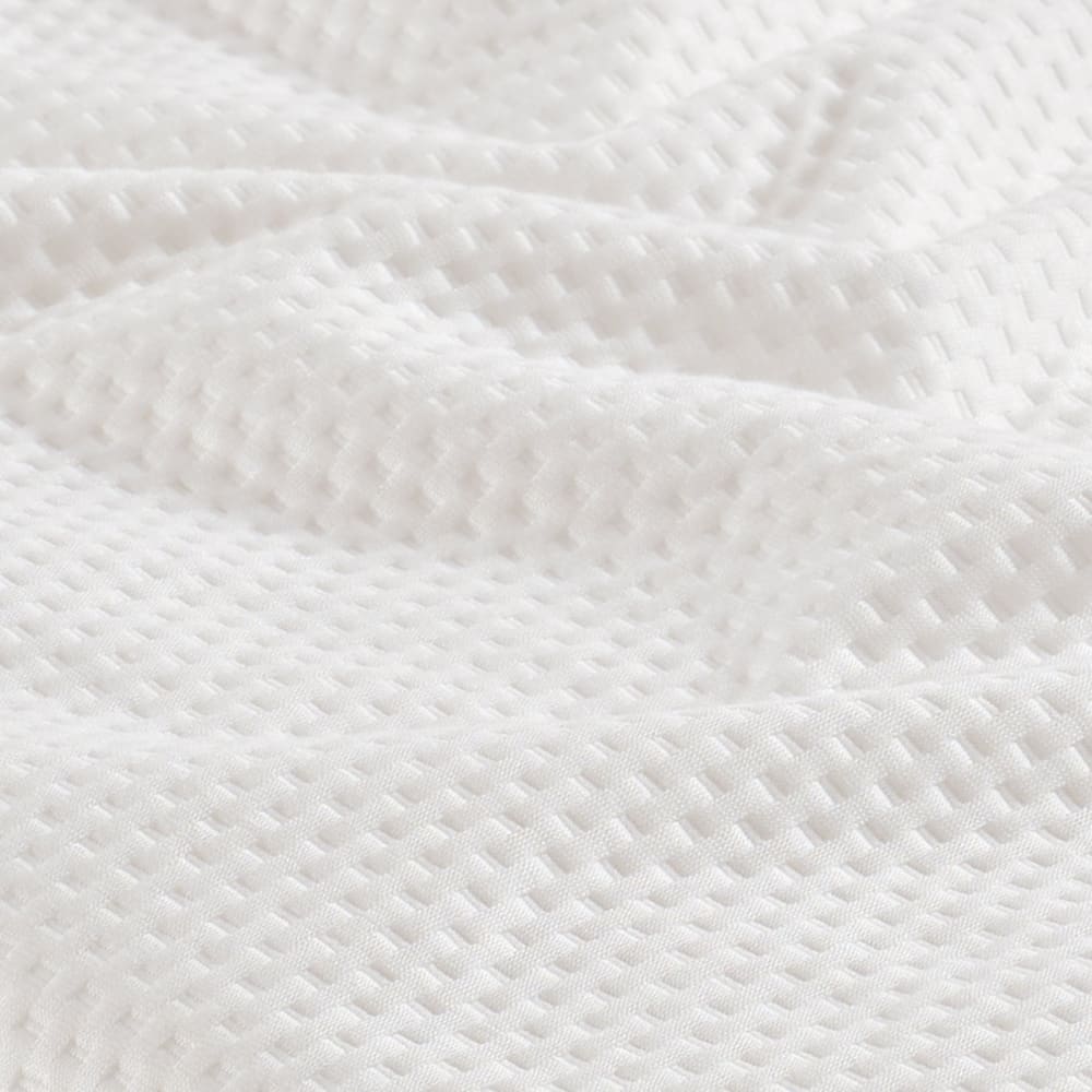 Protège matelas imperméable en bambou/polyest blanc 120x190 cm - Maisons du Monde