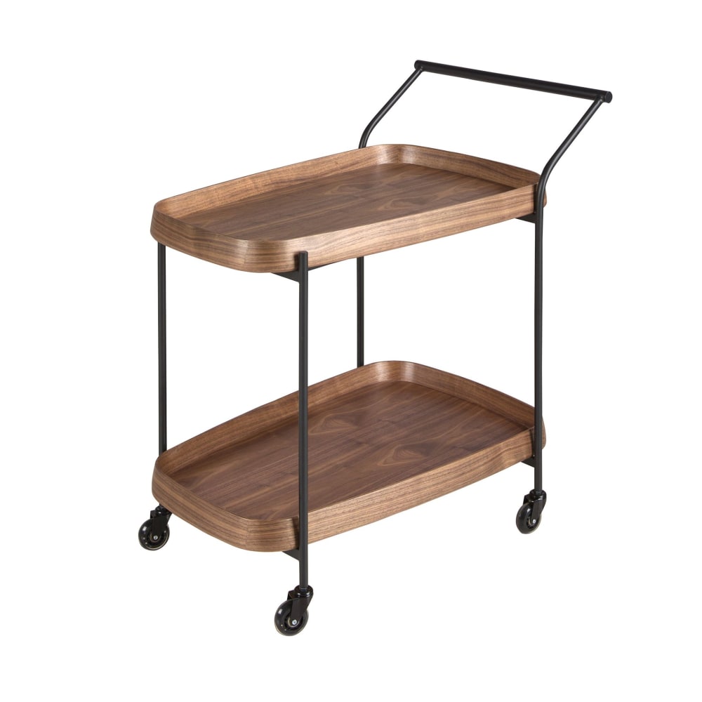 desserte minibar en noyer