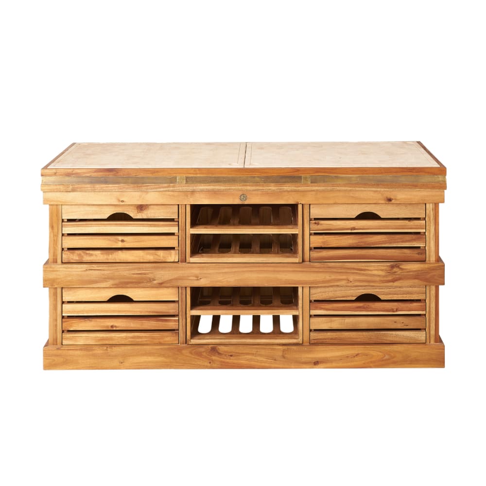 Grand billot en bois