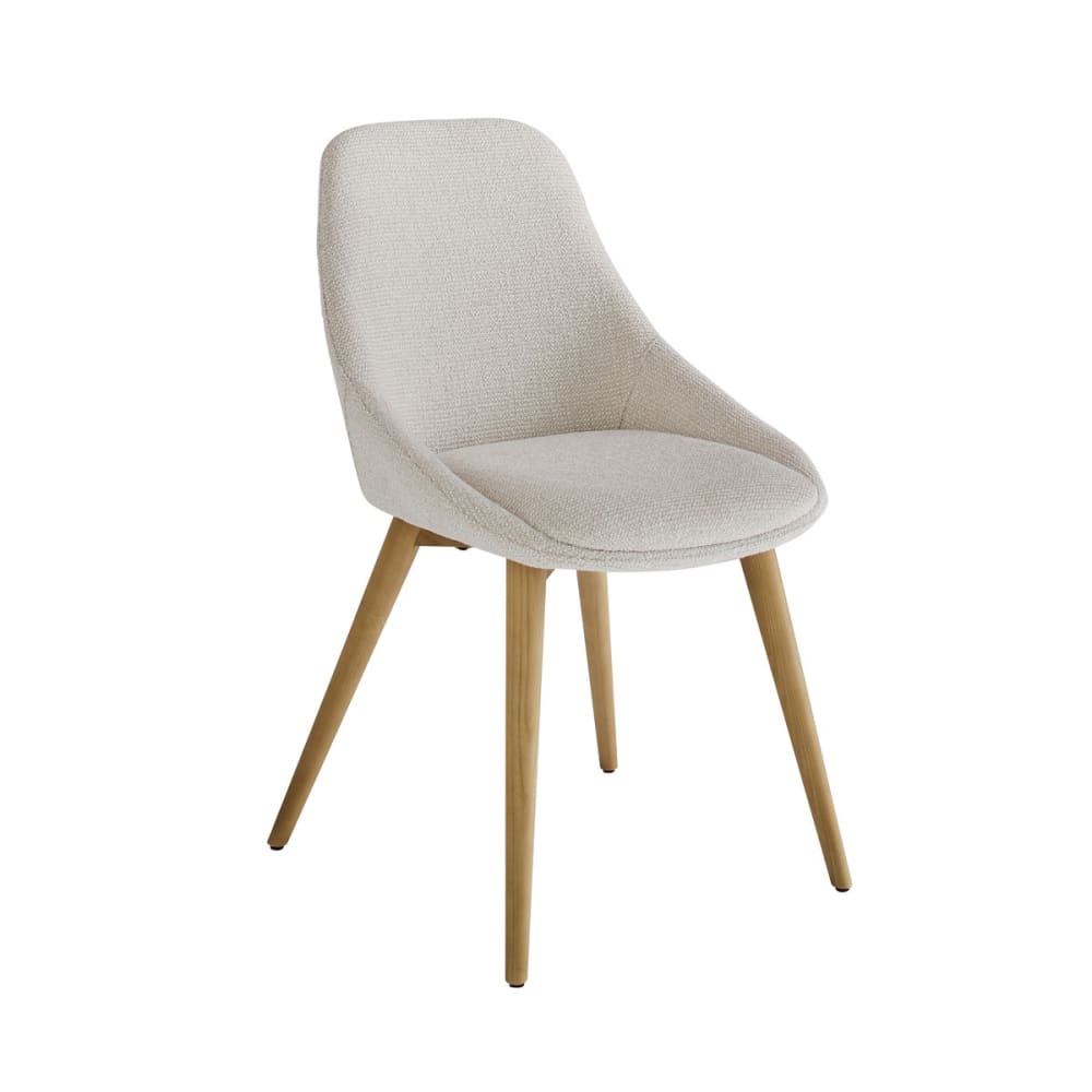 Chaise tapissée écrue lot de 2