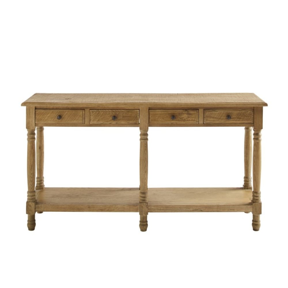 Konsole Massivholz Eiche - Maisons Du Monde