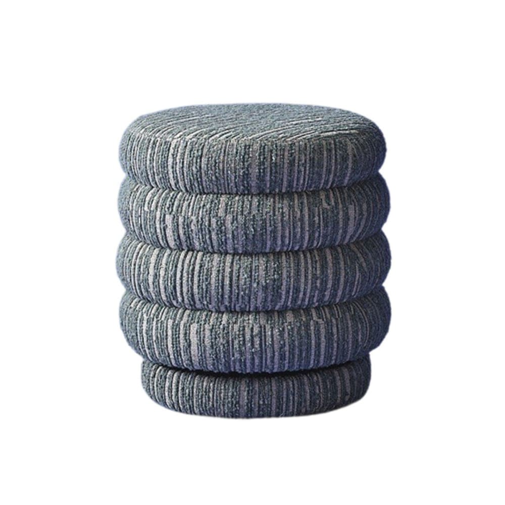 Pouf de table en tissu - pivotant