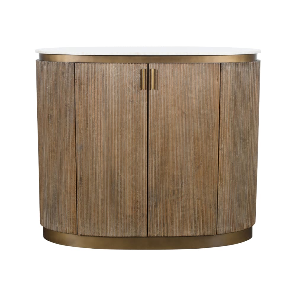 Comptoir en bois massif - marbre
