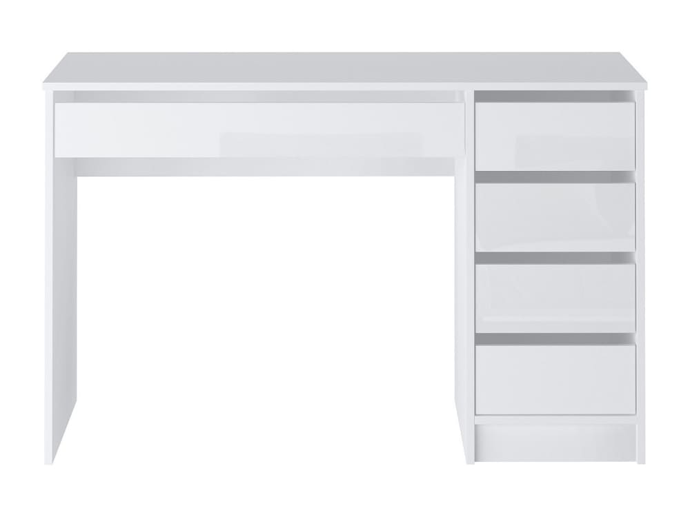 bureau effet bois blanc