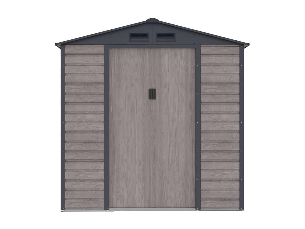 Cabane de jardin acier