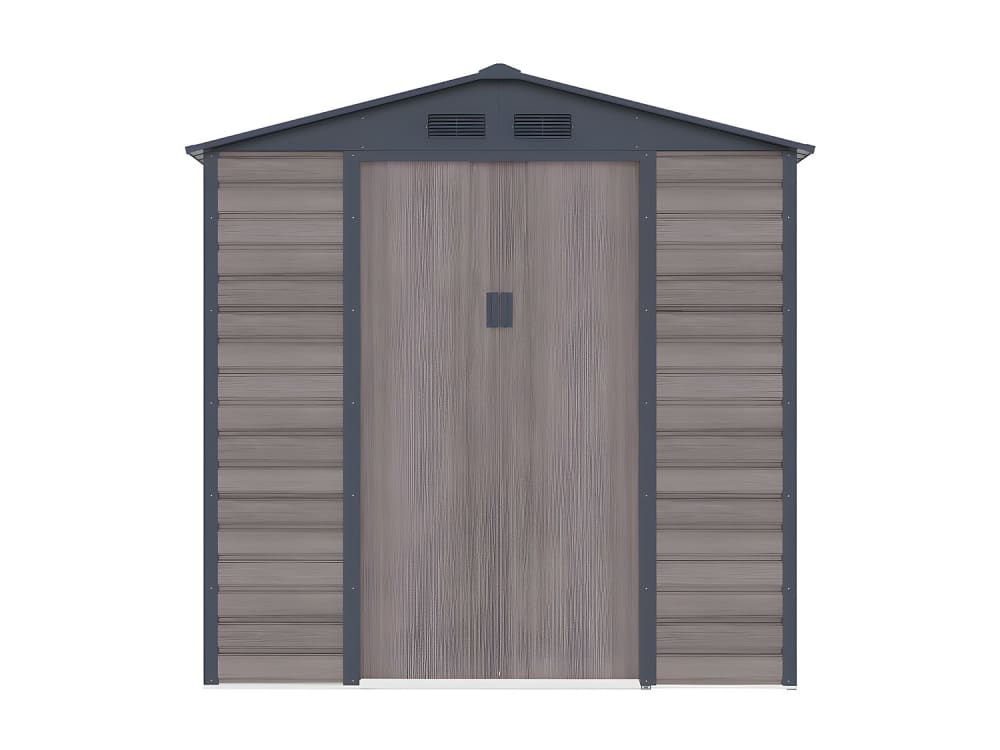 Cabane de jardin acier