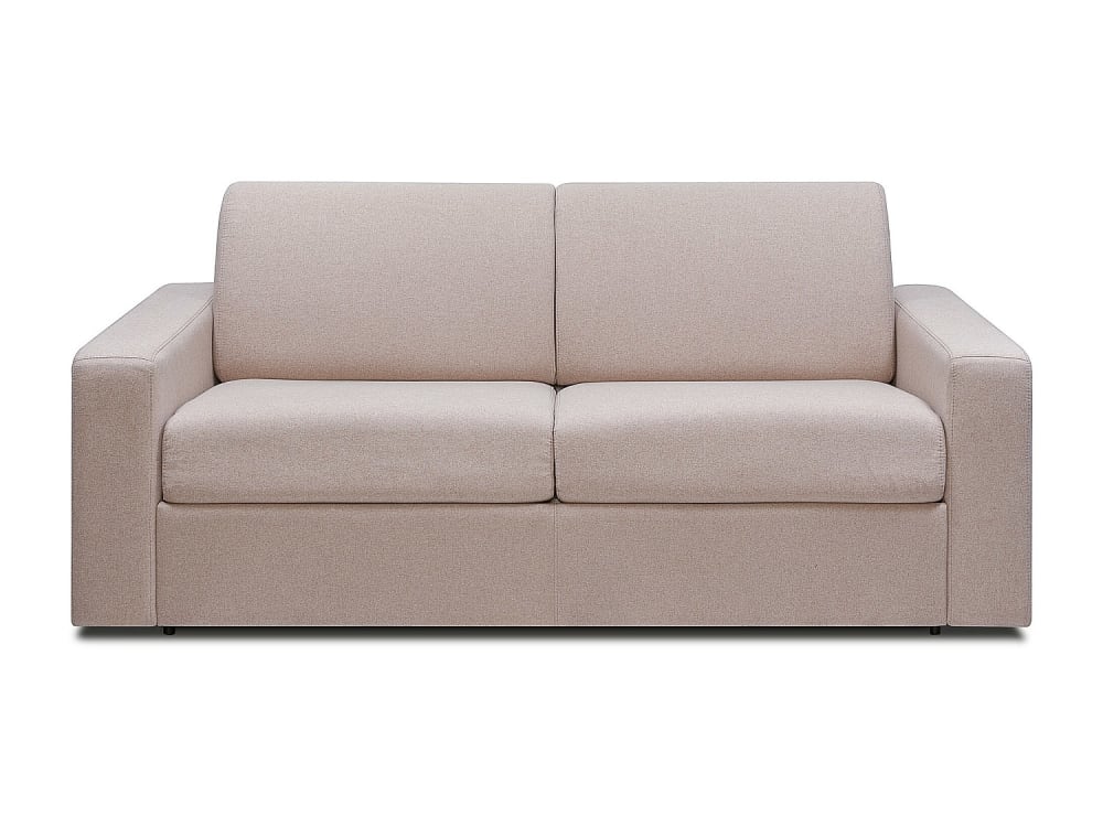 Canapé convertible  3 places beige