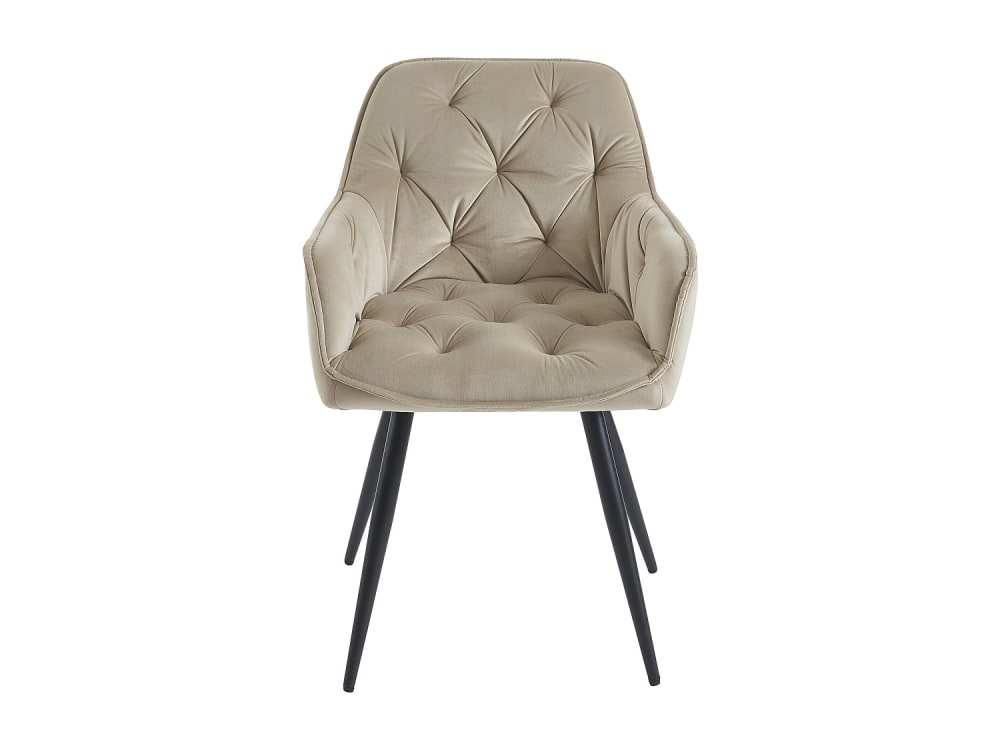 Lot de 2 chaises  beige