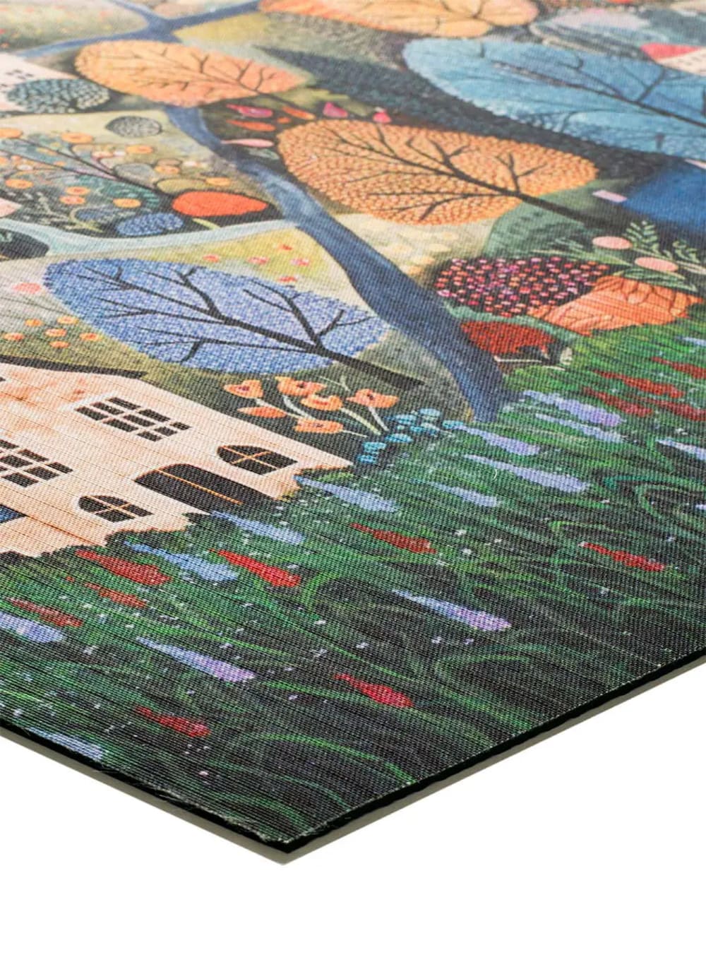 Tapis de cuisine lavable paysage multicolore 52x200 cm — vue 4