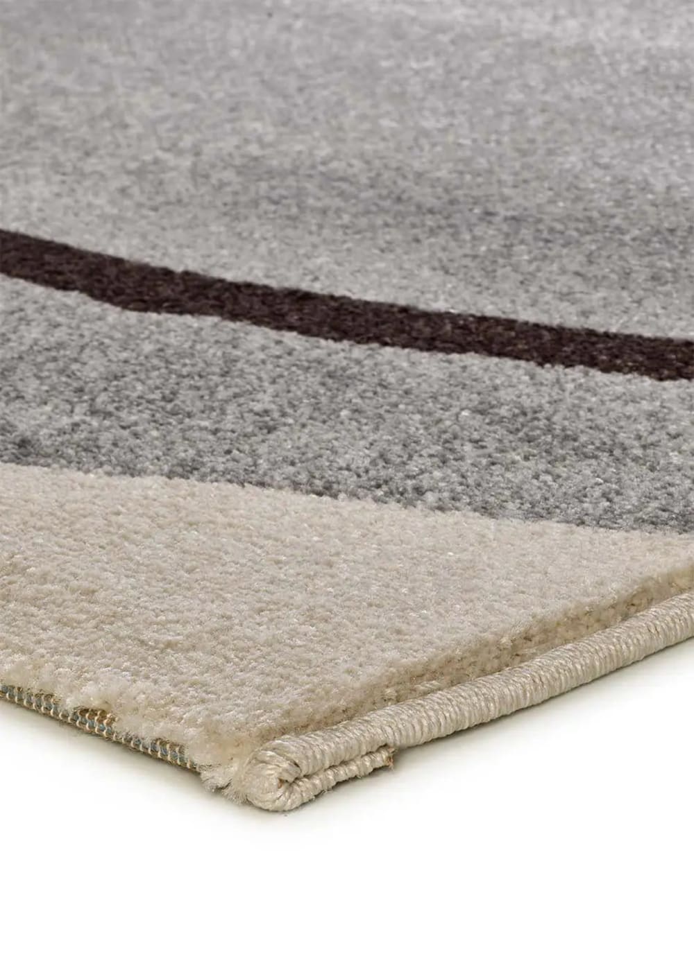 Tapis abstrait beige/gris 160x230 cm — vue 4