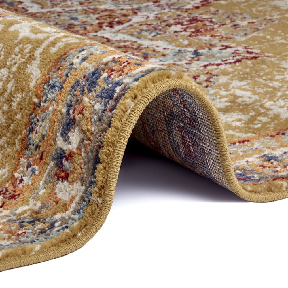 Tapis style vintage moderne doré 200x280cm — vue 4