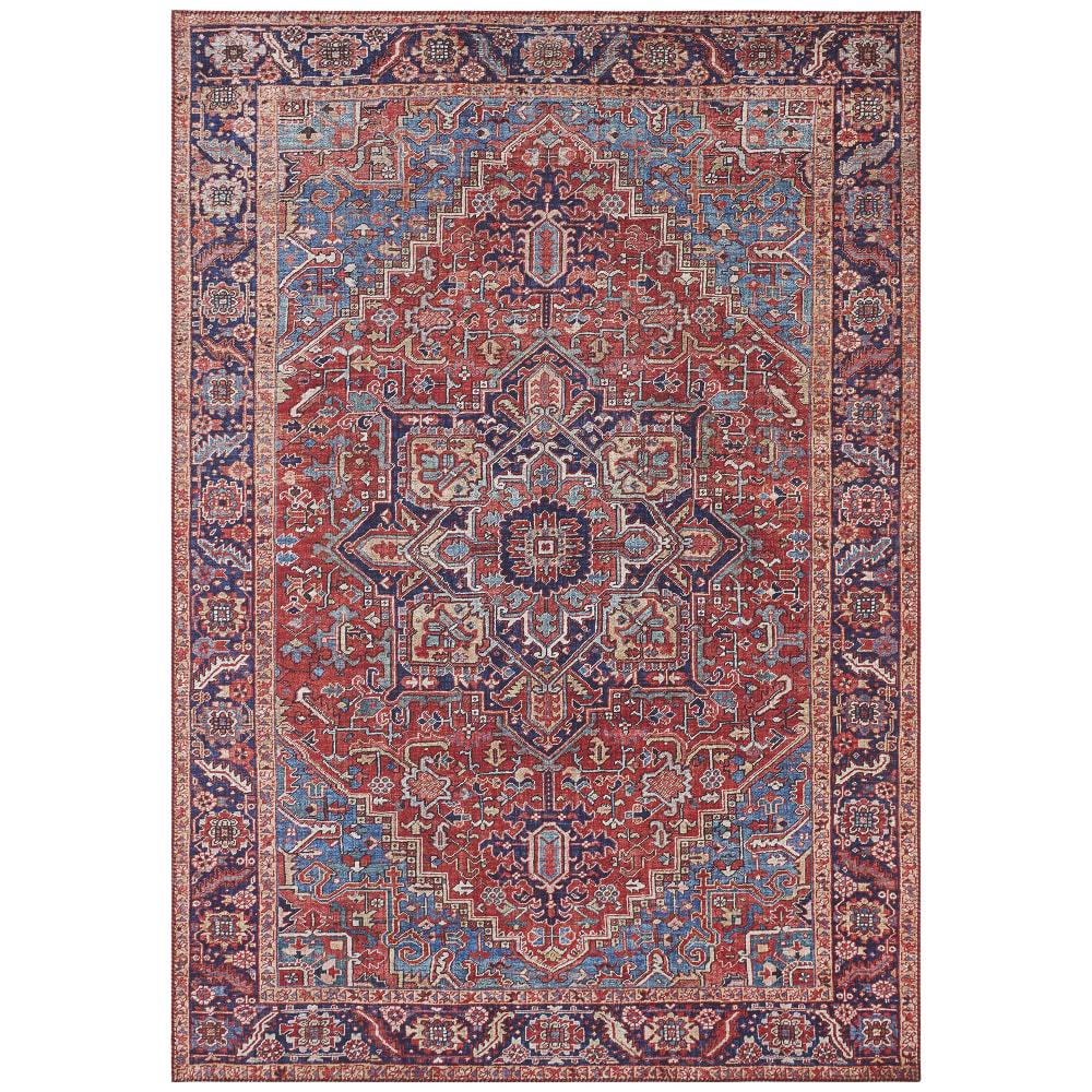 Tapis Vintage tissé plat Amata 120x160cm