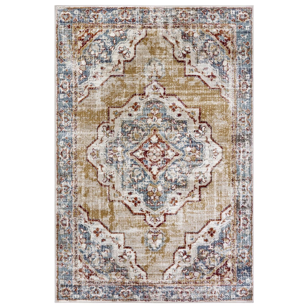 Tapis style Vintage moderne Beige 120x170cm
