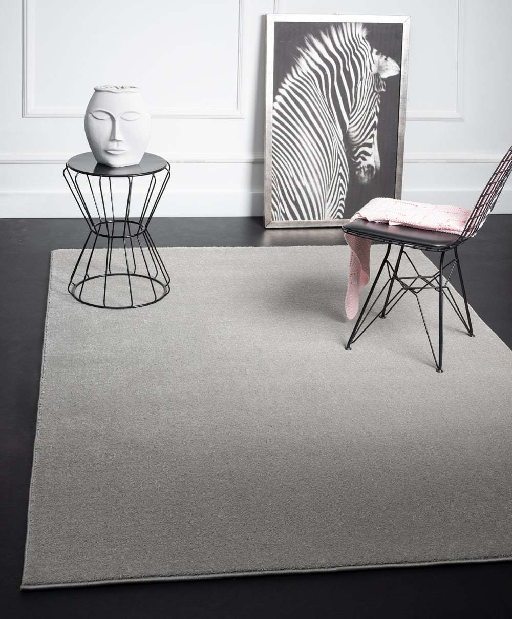 Tapis élégant salon, argent, 80 x 150 cm — vue 3